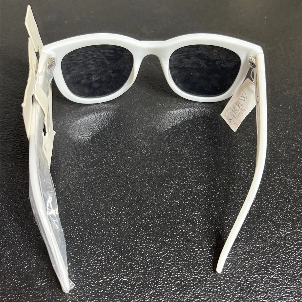 J. crew Stylish White Sunglasses NWT